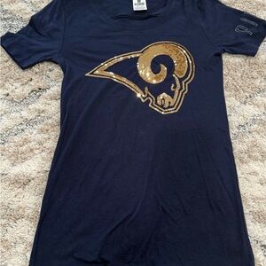Victoria’s Secret Pink XS with Gold Sequin Ram Logo